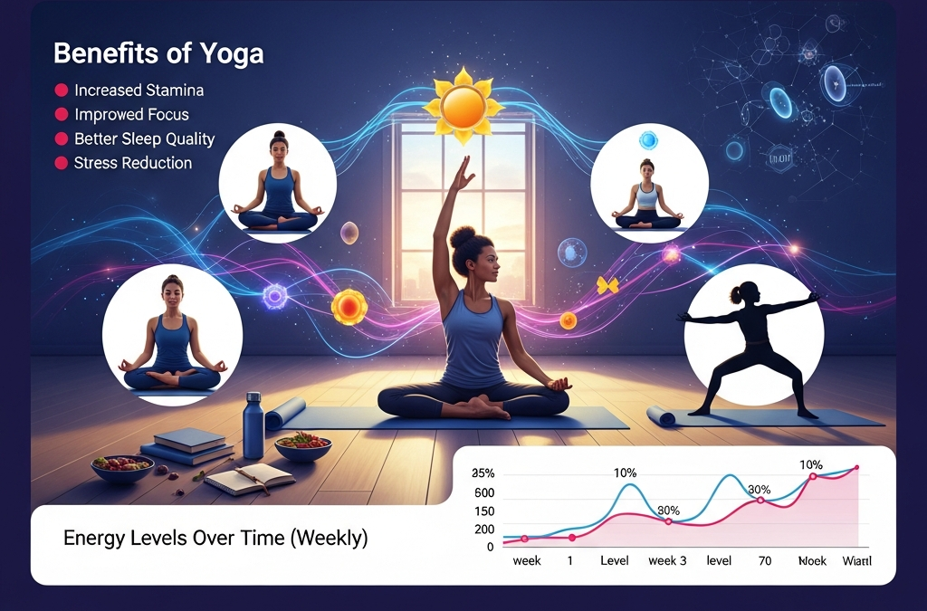 Increase Energy Levels With Yoga